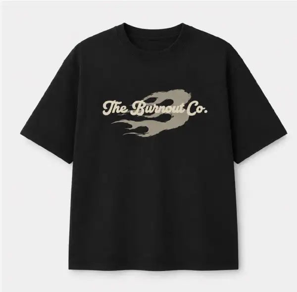 Midnight Ember Oversized Graphic Tee