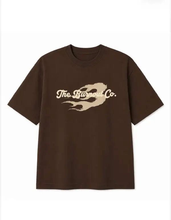 Cocoa Ember Oversized Graphic Tee