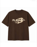 Cocoa Ember Oversized Graphic Tee